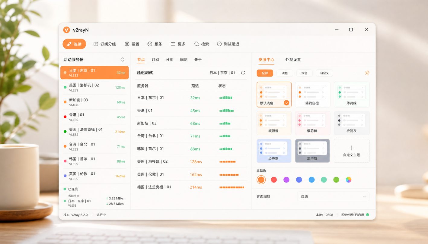 深度解析v2rayn功能：2026最新版核心机制与多端代理配置对比指南